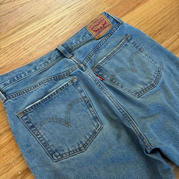 Women's Levi 501 JEANS OXNARD ATHENS PUSHE DENIM JEANS - Picture 5 of 11